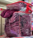 12 Pieces Velvet Duvet Set - Maroon - 2