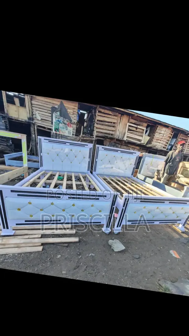 Black 4x6 Bed Frame - 1