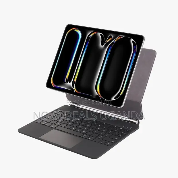 Green Lion Magic Keyboard Case for iPad Air 13" - Black - 1