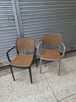 Mid-Pod Mesh Plastic Chairs for Garden/Beach - 1