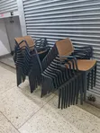 Aura Indoor/Outdoor Plastic Chairs (Set of 4) - 1