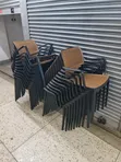 Aura Indoor/Outdoor Plastic Chairs (Set of 4) - 2