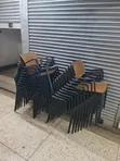 Aura Indoor/Outdoor Plastic Chairs (Set of 4) - 3