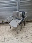 Brand New Plastic Porch Lounger Chairs (Set of 2) - 3