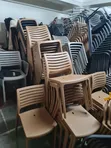 Colorful Portable Stackable Plastic Chairs - 1