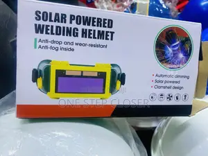 Solar Powered Welding Helmet with Auto-Dimming