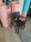Monolith Plastic Dining Chairs (Set of 4) - 1