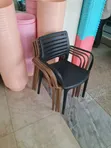 Monolith Plastic Dining Chairs (Set of 4) - 2
