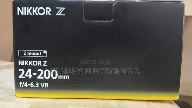 Nikon Nikkor Z 24-200mm f/4-6.3 VR Lens - 1