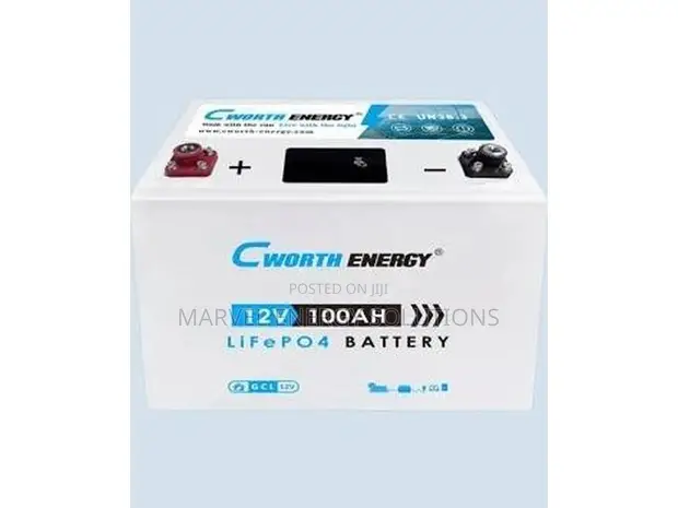 12V 100Ah Lithium Iron Phosphate Solar Battery - 1
