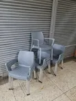 Pebble Plastic Dining Chairs (Set of 4) - 2