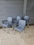 Pebble Plastic Dining Chairs (Set of 4) - 3