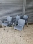 Pebble Plastic Dining Chairs (Set of 4) - 4