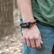 5-in-1 Paracord Survival Bracelet with Compass & Whistle (2pc) - 3