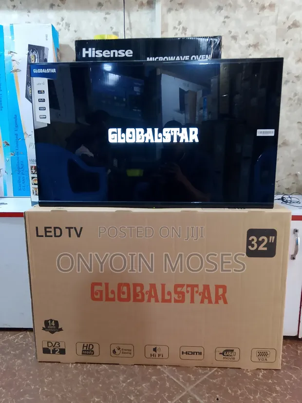 32" Globalstar LED TV with Inbuilt Free-to-Air Decoder - 1