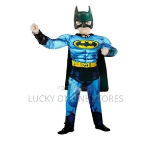 Batman Costume Jumpsuit - Brand New