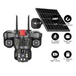 Solar Wireless Security Camera - 4MP, PTZ, Two-Way Audio - 2