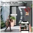 Solar Wireless Security Camera - 4MP, PTZ, Two-Way Audio - 5