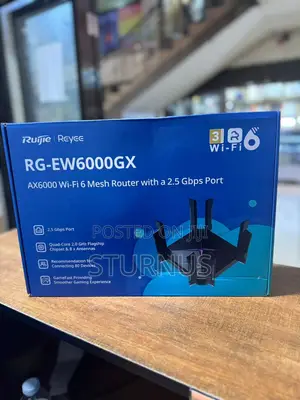 RG-EW6000GX 6000M Wi-Fi 6 Mesh Router with 2.5G Port