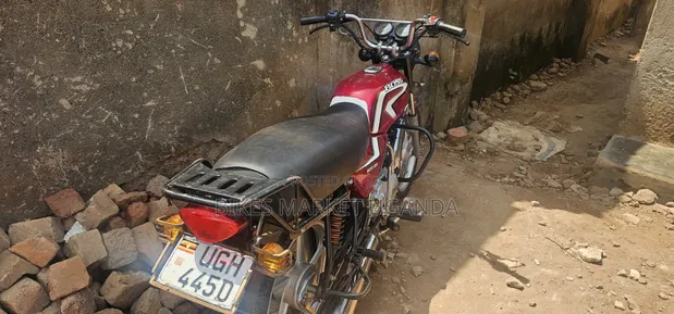 Simba UG Boss+ 100cc Motorcycle (2025 Model, Red) - 1