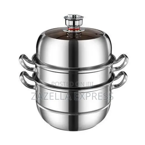 3 Tier Food Steamer with Timer - 1