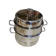 3 Tier Food Steamer with Timer - 2