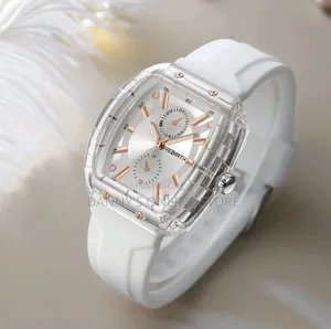 Rebirth White Women's Fashion Quartz Watch