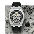Pintime Men's Quartz Watch - 12-Sided, Silicone Strap, Luminous - 1