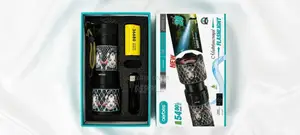 AERBES AB-SD115 20W Rechargeable LED Flashlight