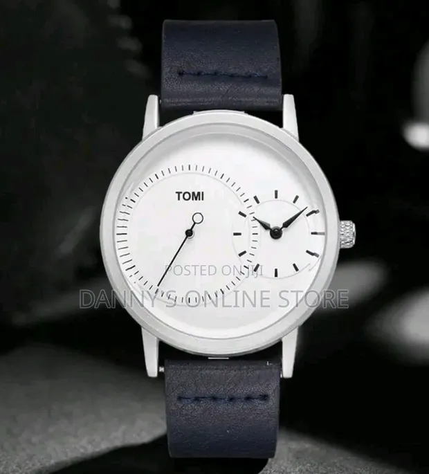 Tomi Men's Minimalist Dual Dial Watch - 1