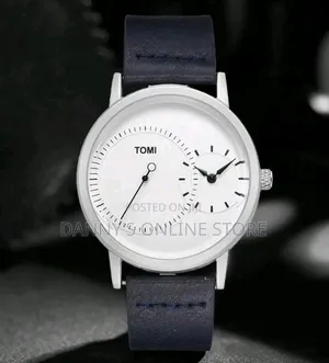 Tomi Men's Minimalist Dual Dial Watch