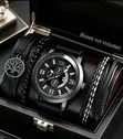 LIANDU Men's Calendar Quartz Watch - Large Dial - 1