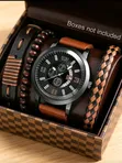 LIANDU Men's Calendar Quartz Watch - Large Dial - 2