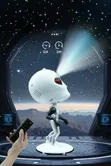 Wodimark Alien Star Projector Night Light with Bluetooth Speaker - 2