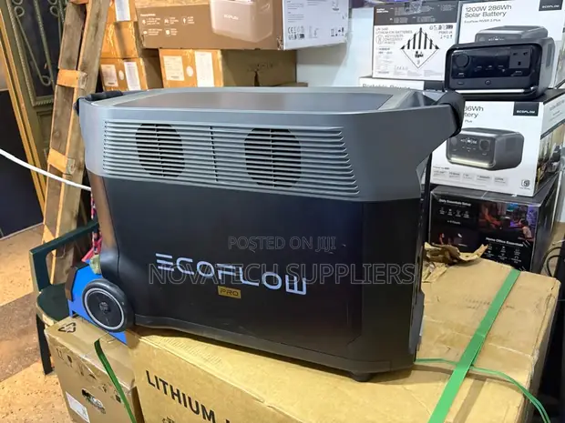 EcoFlow Delta Pro 3600W Portable Solar Generator - 1