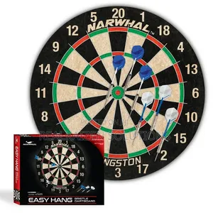 Usa Narwhal Kingston Official Size Bristle Dartboard Set