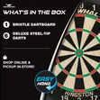 Usa Narwhal Kingston Official Size Bristle Dartboard Set - 2