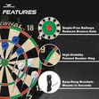 Usa Narwhal Kingston Official Size Bristle Dartboard Set - 4