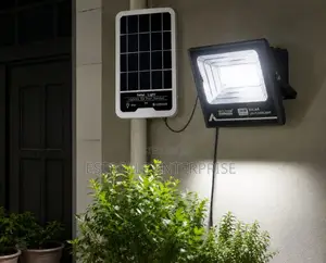300W Solar Floodlight with Panel - Outdoor Lighting