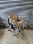 Fan Back Plastic Chairs (Brand New) - 2