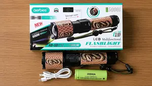 AERBES AB-SD112 Multifunction Rechargeable LED Flashlight
