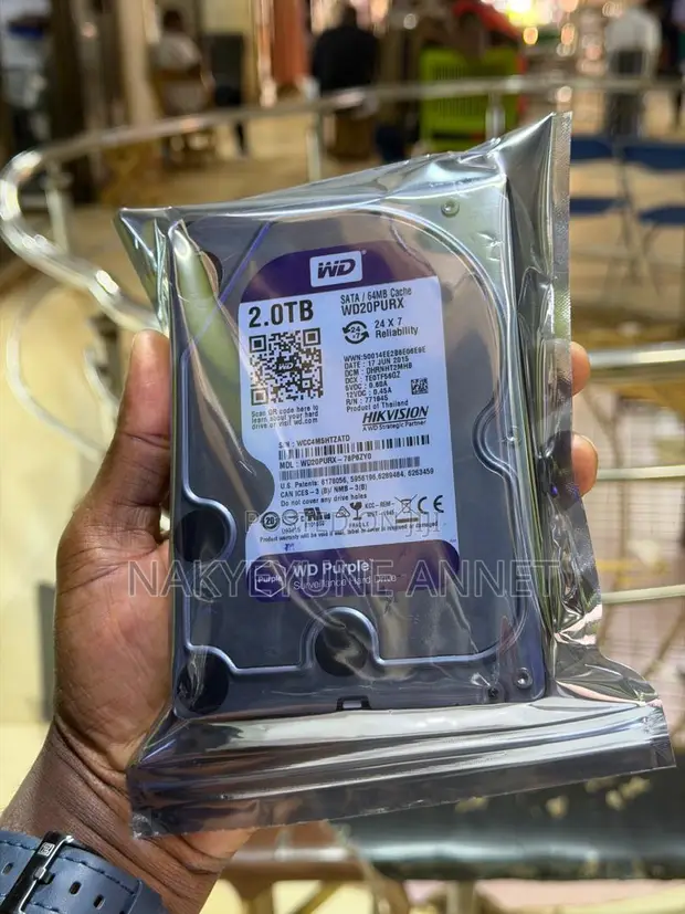 2TB WD Hard Drive (Refurbished) - 1