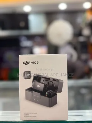 DJI Mic 3 Wireless Lavalier Mic Kit (2TX, 1RX)