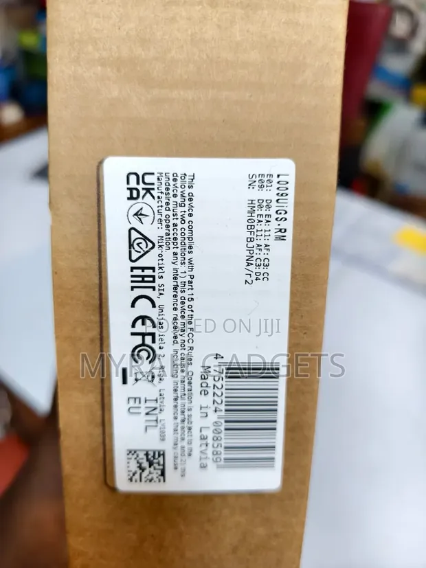 MikroTik L009UiGS-RM 1U Rackmount Router - 1