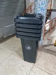 Nest 240 Litre Plastic Dust Bin - 2