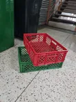 Red Small Plastic Crates - 2