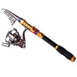 Complete Fishing Gear Kit with Rod, Reel, Hooks & Line - 5