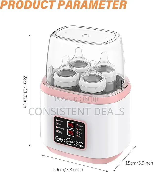8-in-1 Baby Bottle Warmer & Sterilizer - 1