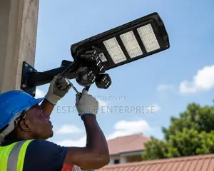 450W Solar CCTV Security Camera with Lighting