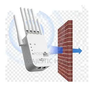 300Mbps WiFi Extender Repeater with 2 LAN Ports